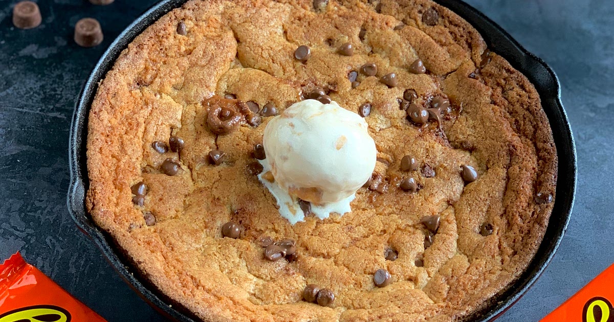 Triple Chocolate and Peanut Butter Skillet Cookie Recipe | Samsung Food App