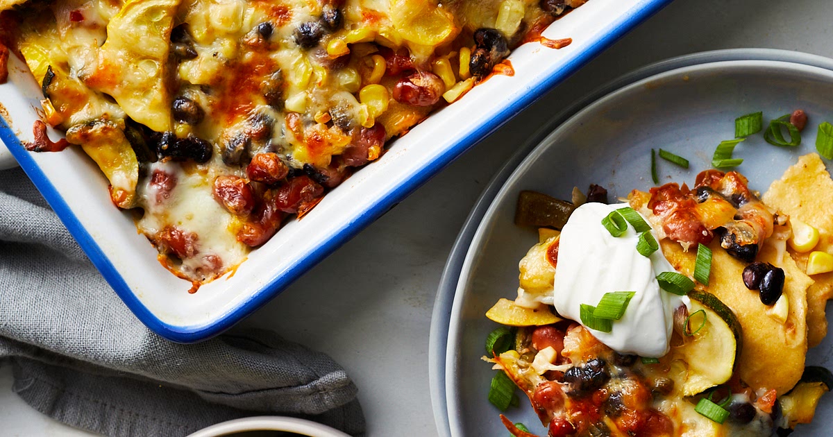 Vegetarian Enchilada Casserole Recipe | Samsung Food App