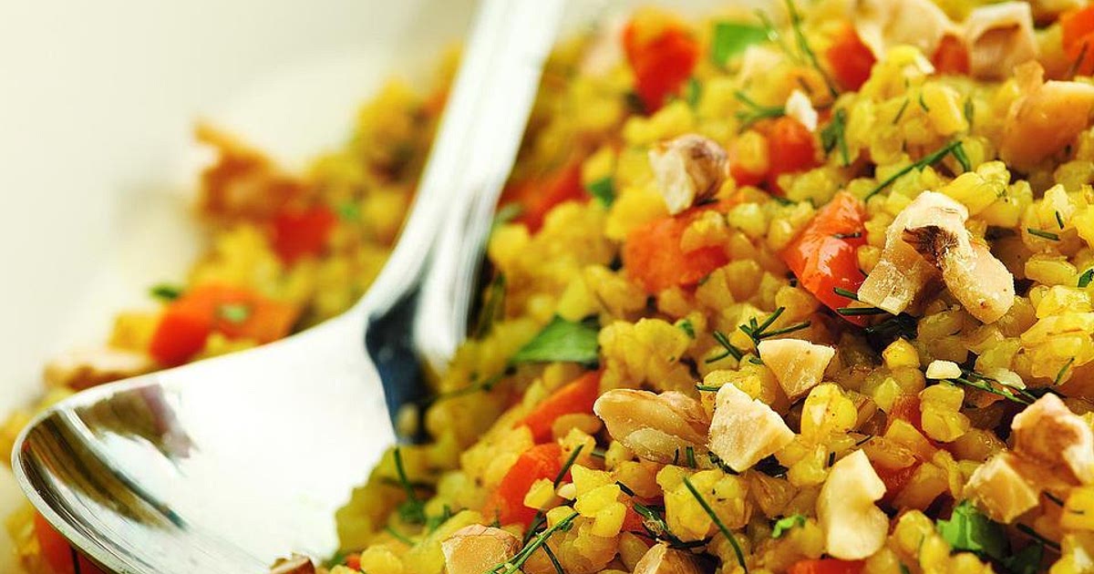 Fresh Herb & Lemon Bulgur Pilaf Recipe | Samsung Food App