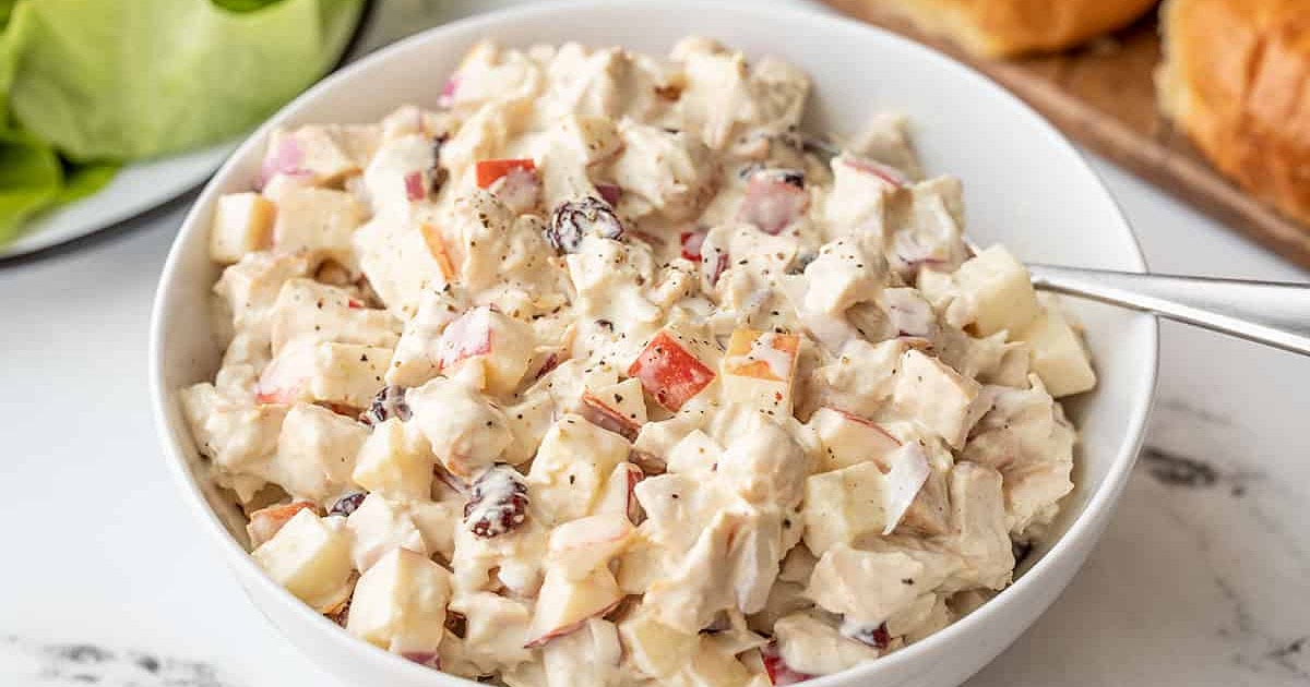 Chicken Salad with Apples Recipe | Samsung Food App
