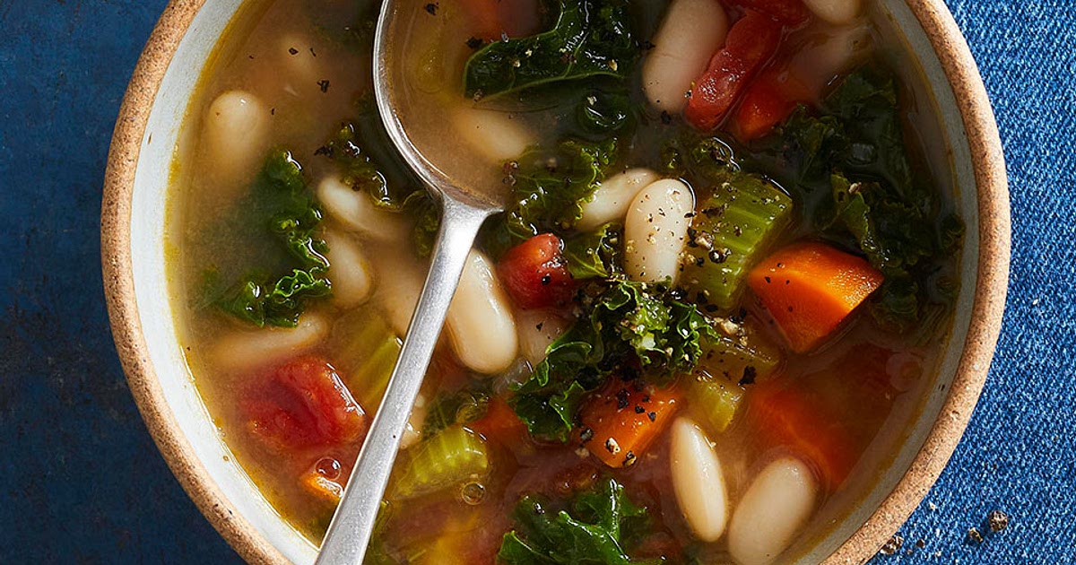 Tuscan White Bean Soup Recipe | Samsung Food App