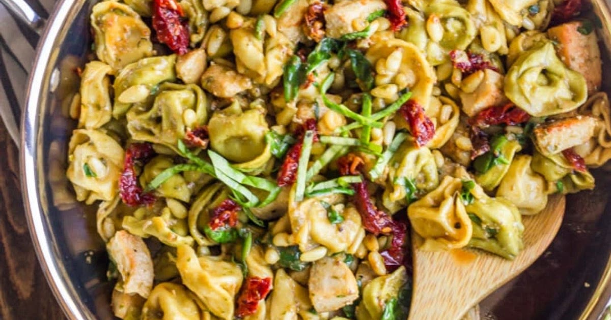 Pesto Chicken Tortellini Recipe | Samsung Food App