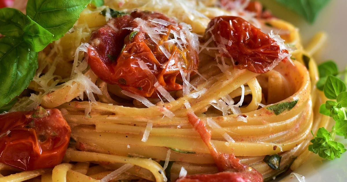 Roasted Cherry Tomato Pasta Recipe | Samsung Food App