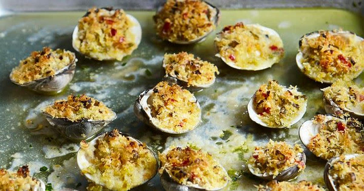 Spicy Stuffed Clams - Lidia Recipe | Samsung Food App