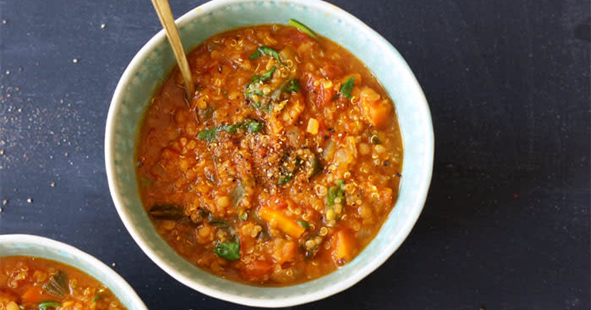 LENTIL, KALE & QUINOA STEW (VEGAN) Recipe | Samsung Food App