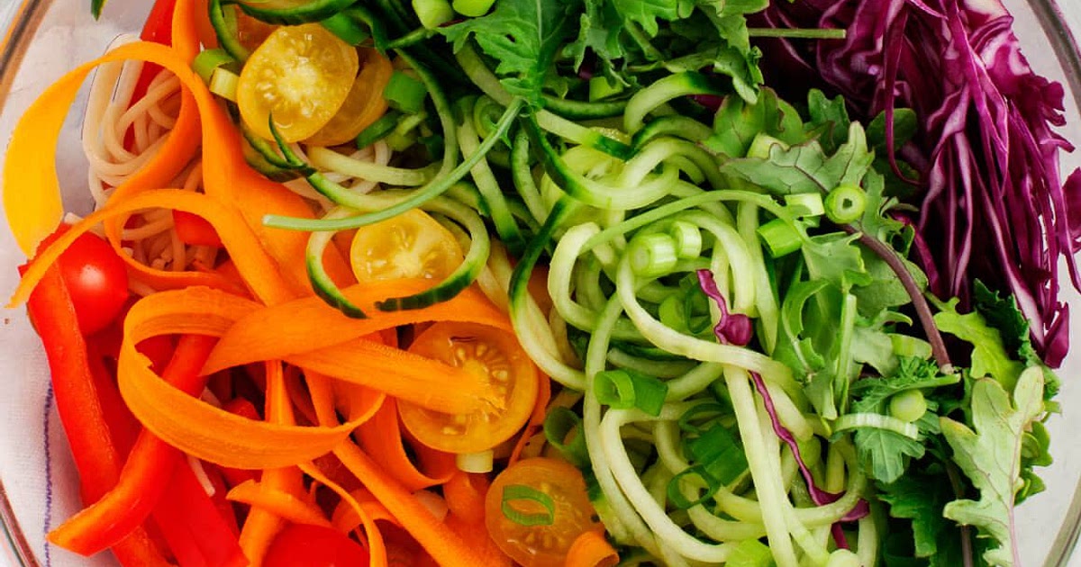 Rainbow Bowls w/ Almond-Ginger Dressing Recipe | Samsung Food App