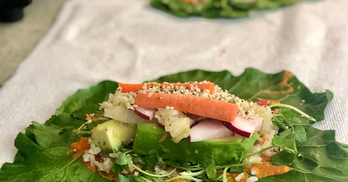 Colorful Collard Wraps Recipe | Samsung Food App