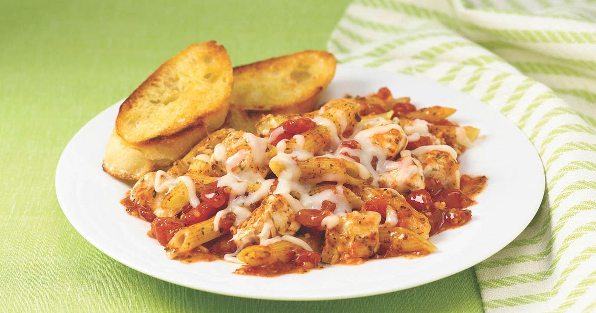 Italian Herb Baked Chicken and Pasta Recipe | Samsung Food App