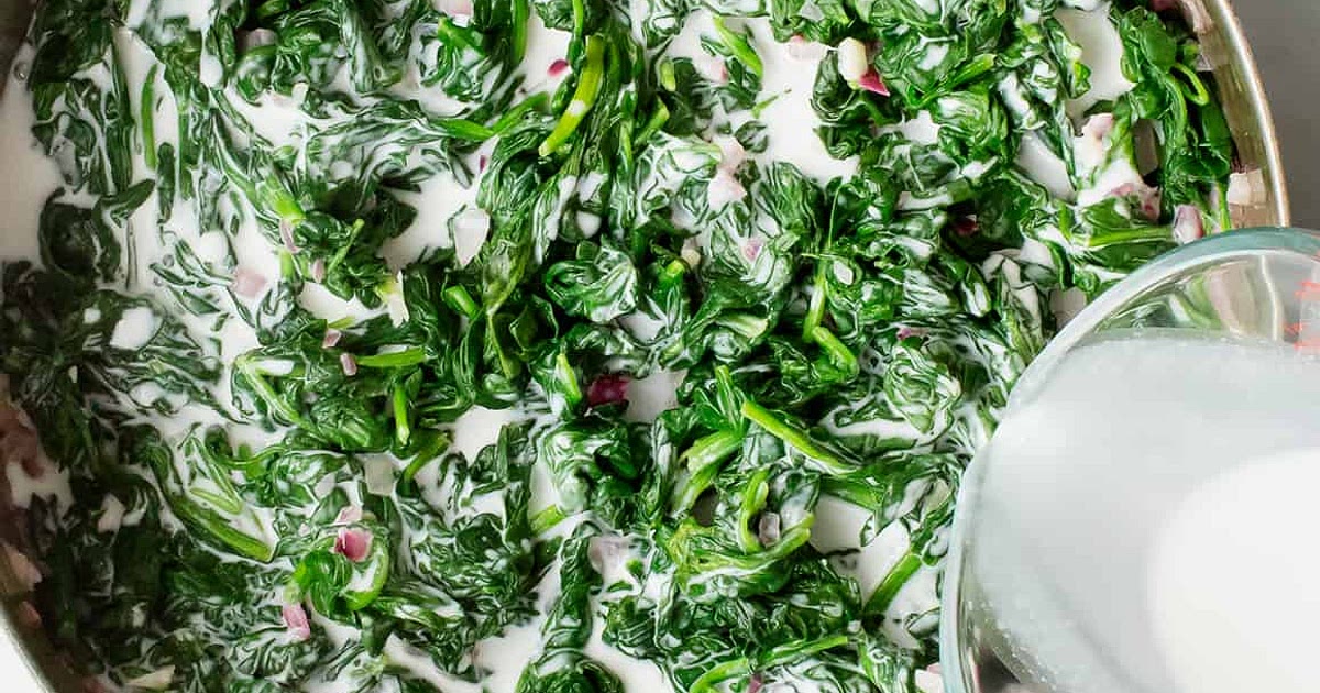 Creamed Spinach Recipe | Samsung Food App