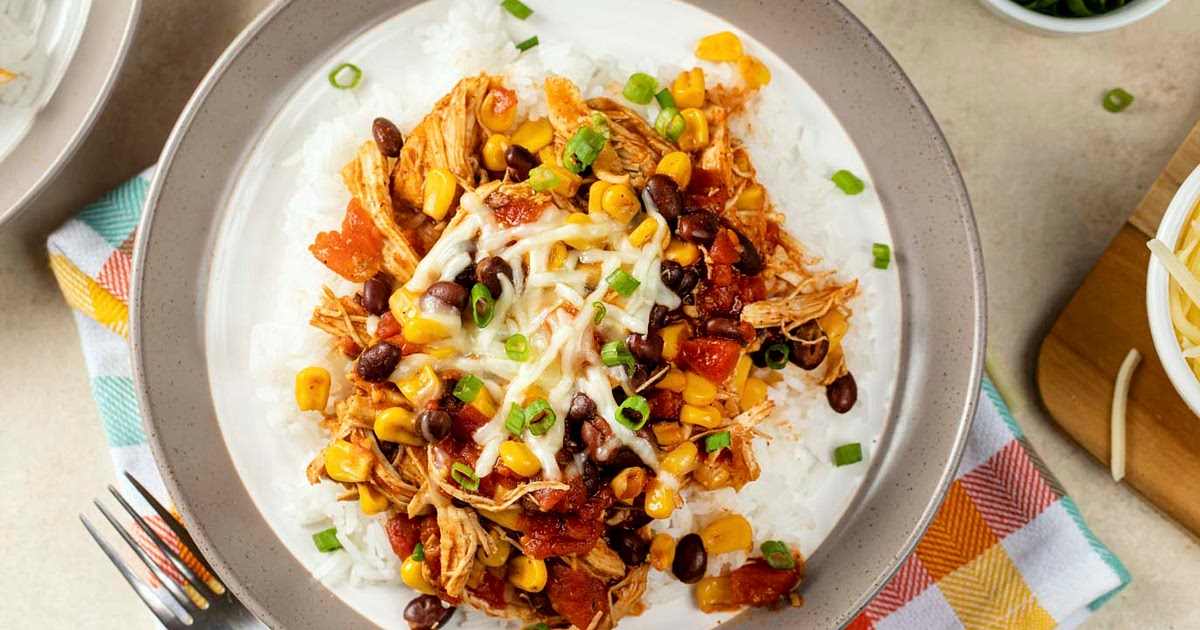 CHICKEN FIESTA SLOW COOKER RECIPE Recipe | Samsung Food App