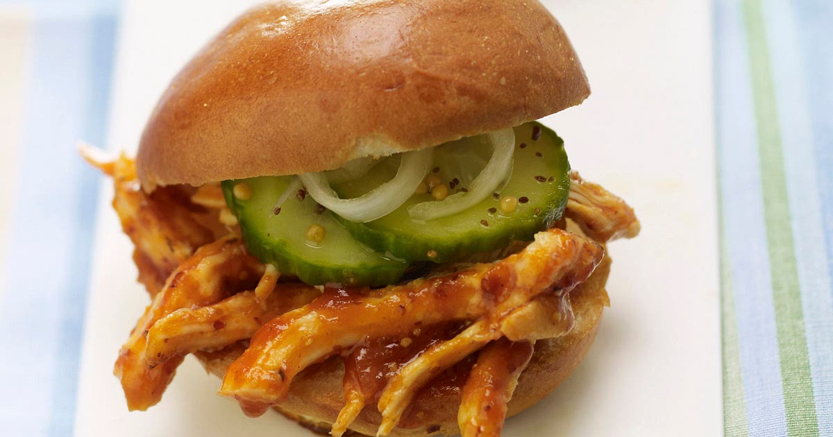 Smoky Applewood Pulled Chicken Sliders Recipe | Samsung Food App