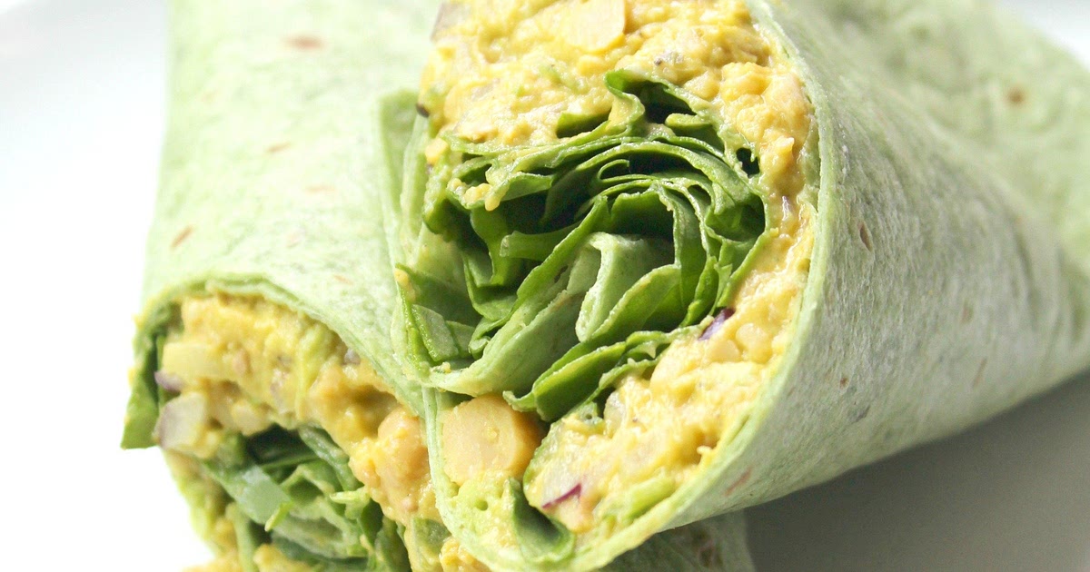 Smashed Chickpea Salad Wraps Recipe | Samsung Food App