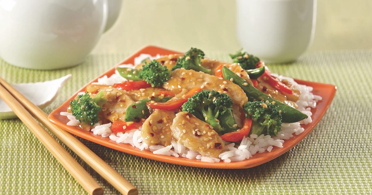 Stir Fry Sesame Chicken and Vegetables Recipe | Samsung Food App
