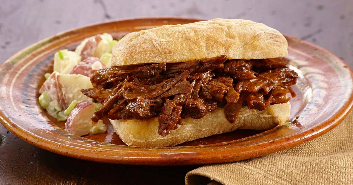 Slow Cookers BBQ Pulled Beef Recipe | Samsung Food App