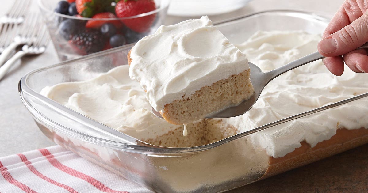 Tres Leches Cake Recipe | Samsung Food App