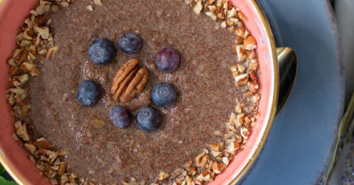 Teff Porridge with Walnuts and Blueberries Recipe | Samsung Food App