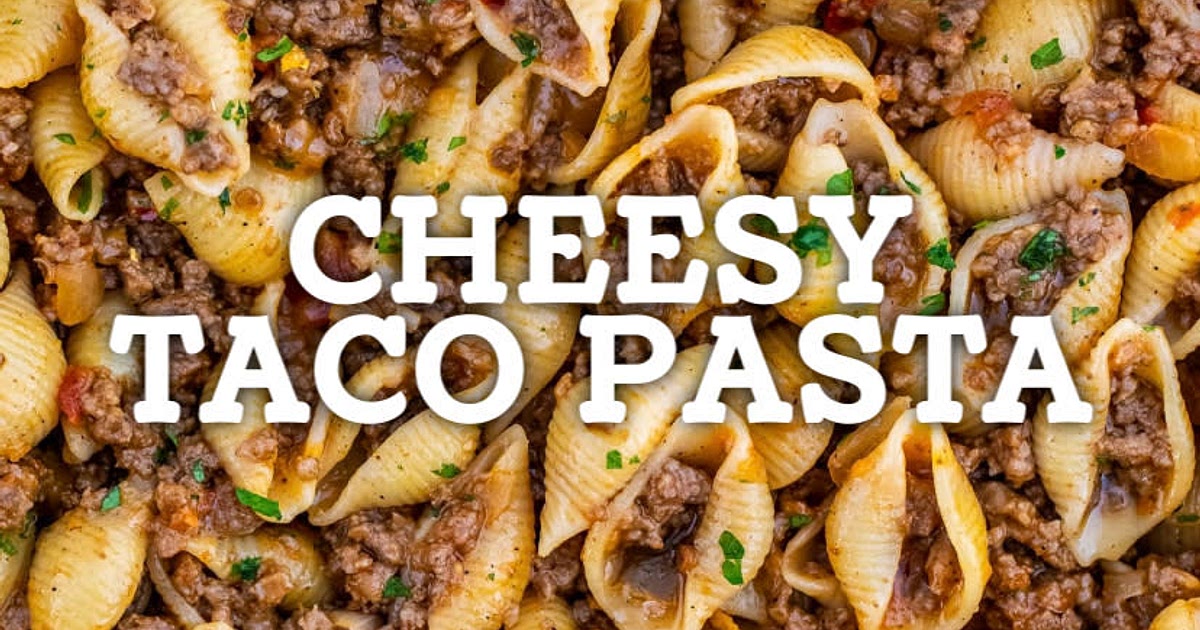 Cheesy Taco Pasta Cookout Recipe | Samsung Food App