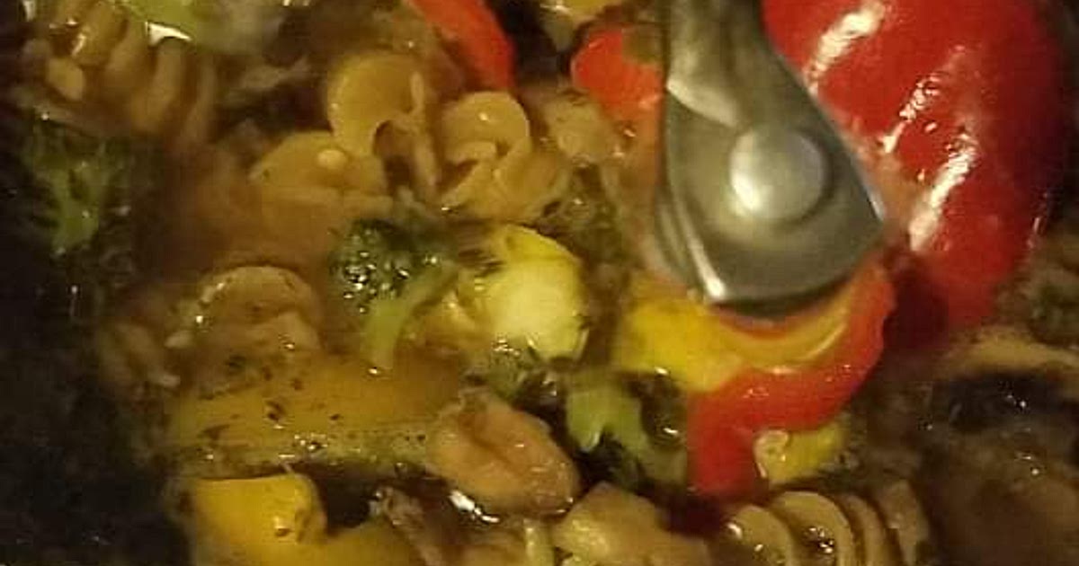 Garlic Veggie Rotini soup Recipe | Samsung Food App