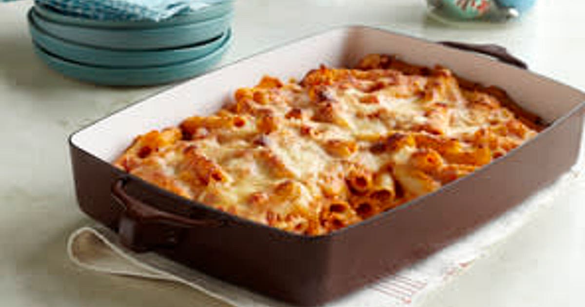 Creamy Baked Ziti Recipe | Samsung Food App