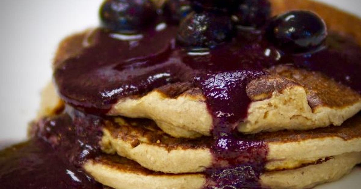 CINNAMON PANCAKES WITH BLUEBERRY DATE SYRUP Recipe | Samsung Food App