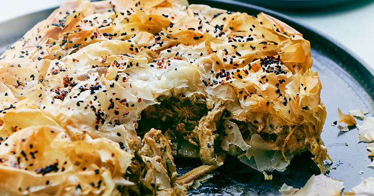 Chicken shawarma pie (veganised) Recipe | Samsung Food App