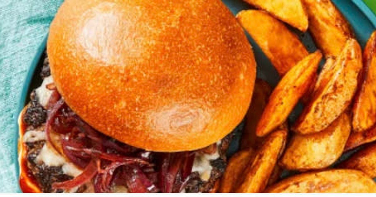 Melty Monterrey-Jack Burger Recipe | Samsung Food App