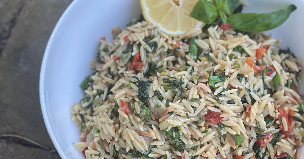 Orzo and Rapini Salad Recipe Samsung Food App