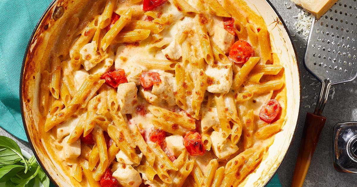 Skillet Caprese Chicken Casserole for Two Recipe | Samsung Food App