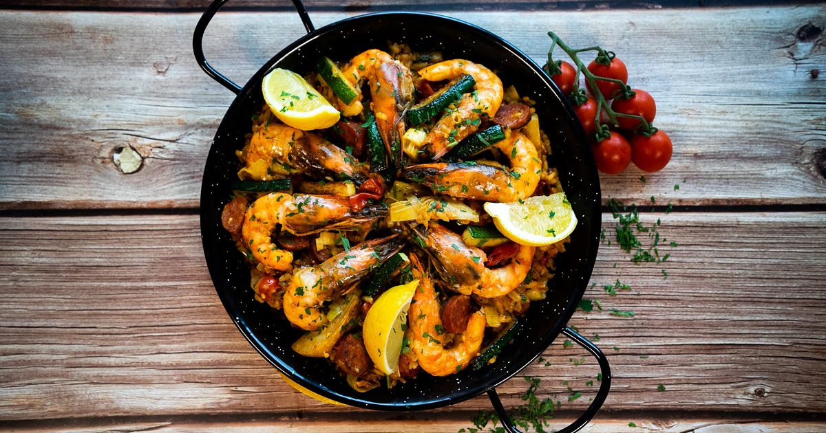 Leek, Artichoke & Prawn Paella by Pureety Recipe | Samsung Food App