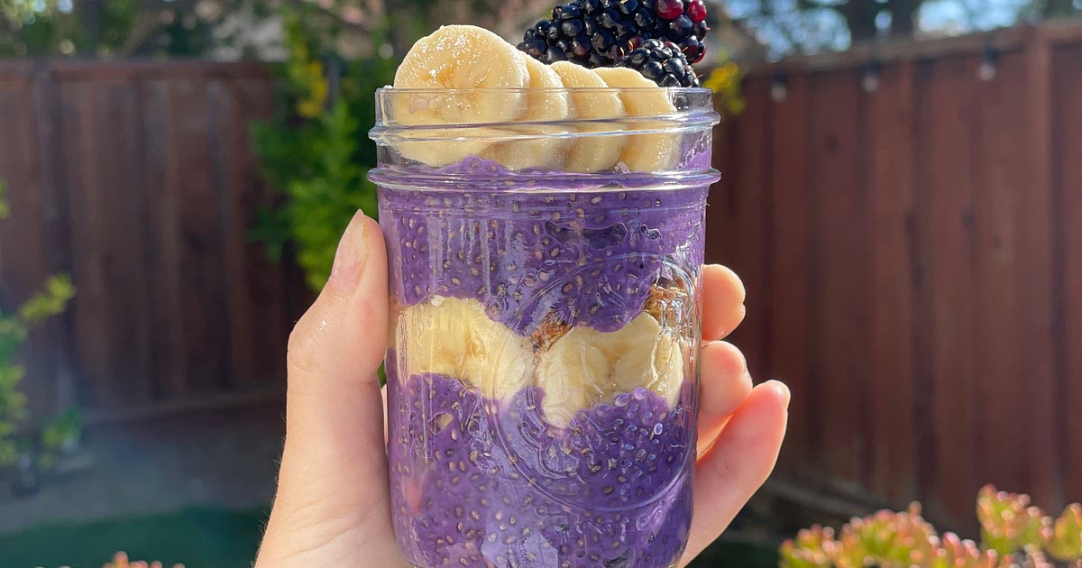 Purple Chia Pudding Recipe | Samsung Food App