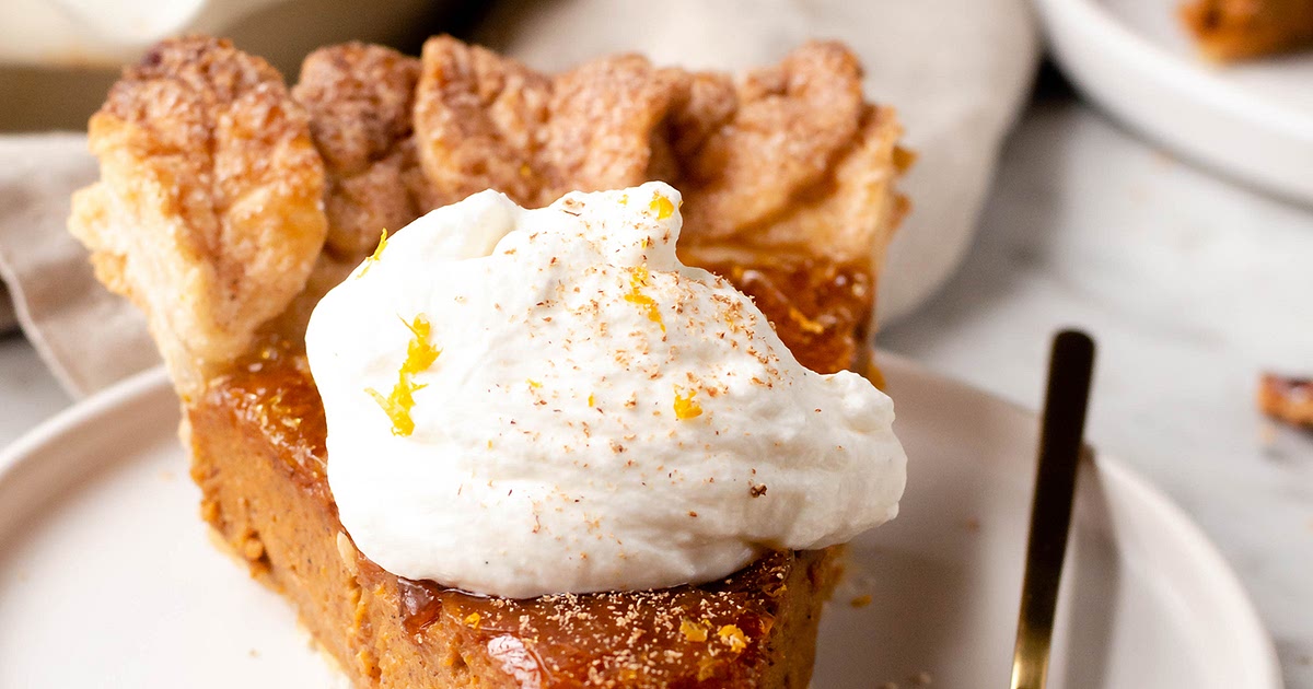 Pumpkin Pie Brûlée with Bourbon Vanilla Whipped Cream — b. sweet Recipe | Samsung Food App