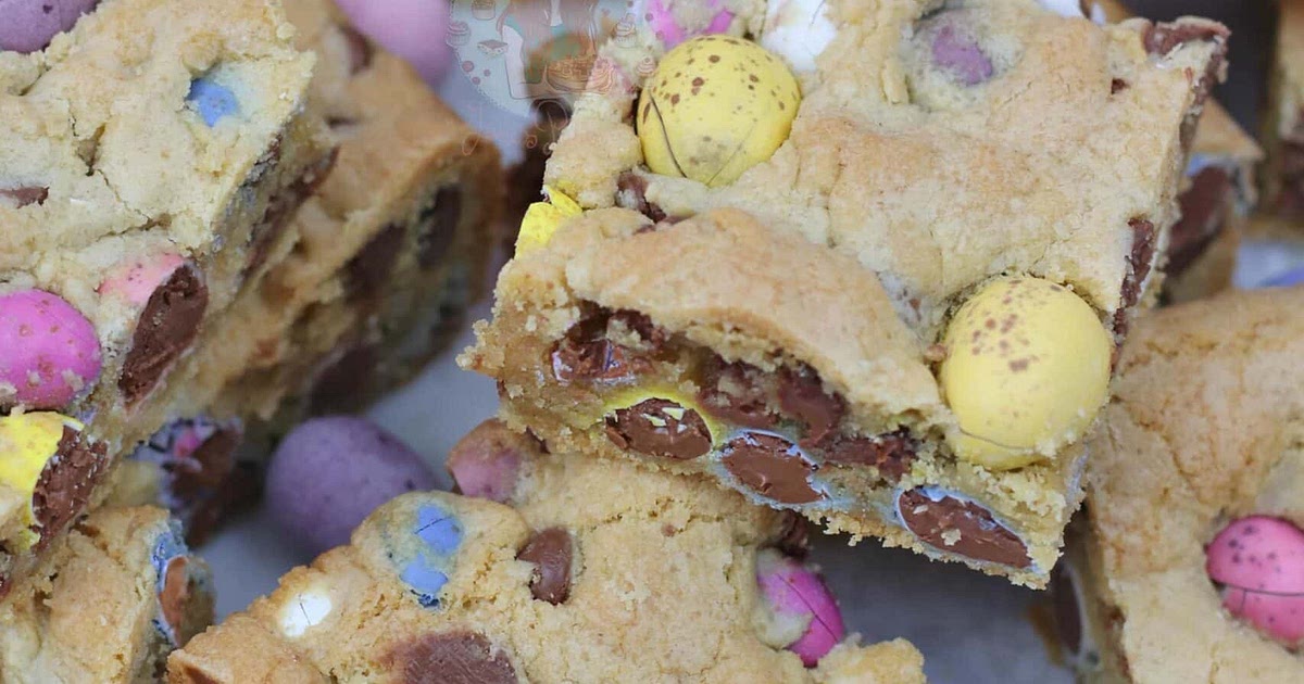 Mini Egg Cookie Bars! Recipe | Samsung Food App