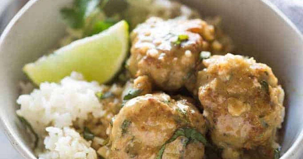 Thai Green Curry Meatballs Recipe | Samsung Food App