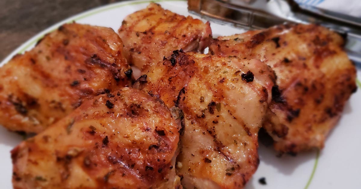 Mustard and Terregon Chicken Thighs Recipe | Samsung Food App