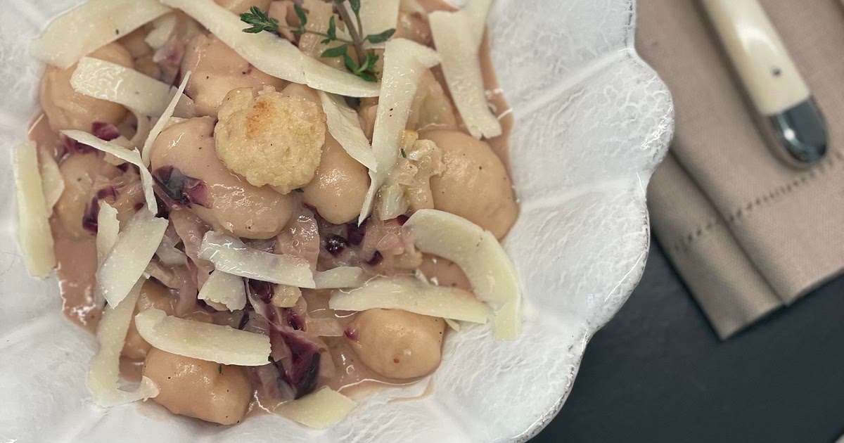 Brown Butter and Radicchio Gnocchi Recipe | Samsung Food App