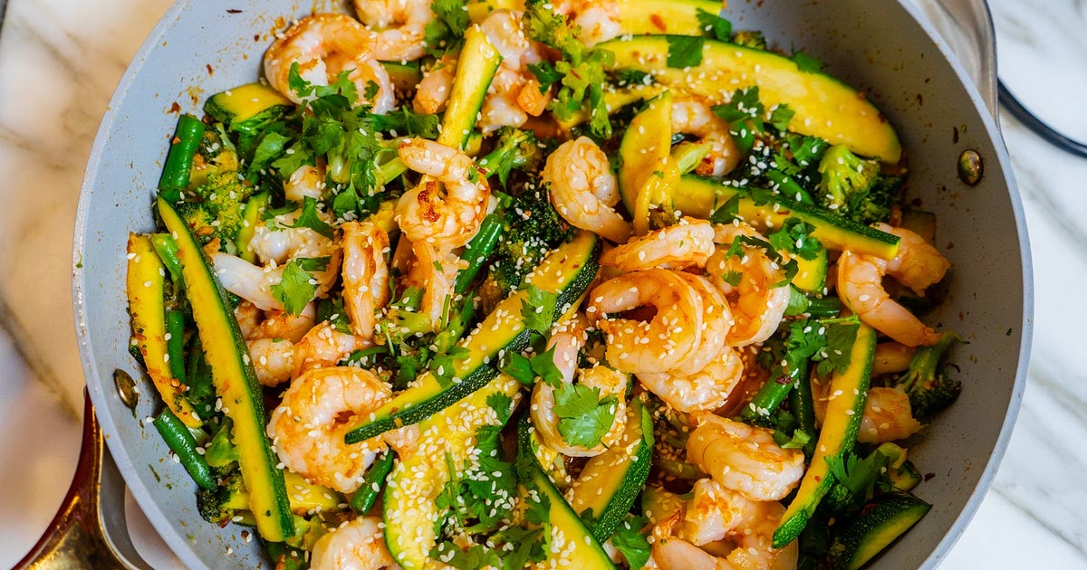 15 Min Shrimp Stir Fry — Low Carb Love™ Recipe | Samsung Food App