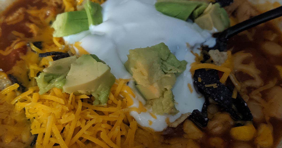Crock Pot Chicken Tortilla Soup, Vegetarian Option! Recipe | Samsung Food App