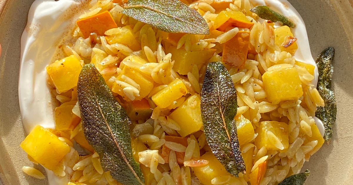 Crispy Sage, Pumpkin and Ginger Rice Recipe | Samsung Food App