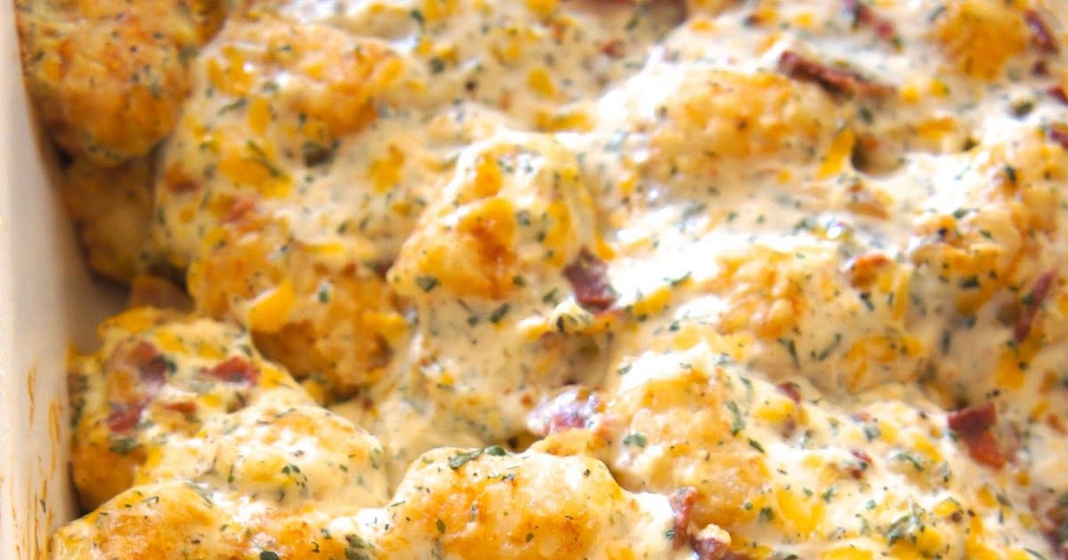 Cheddar, Bacon, Ranch Tater Tot Casserole Recipe | Samsung Food App