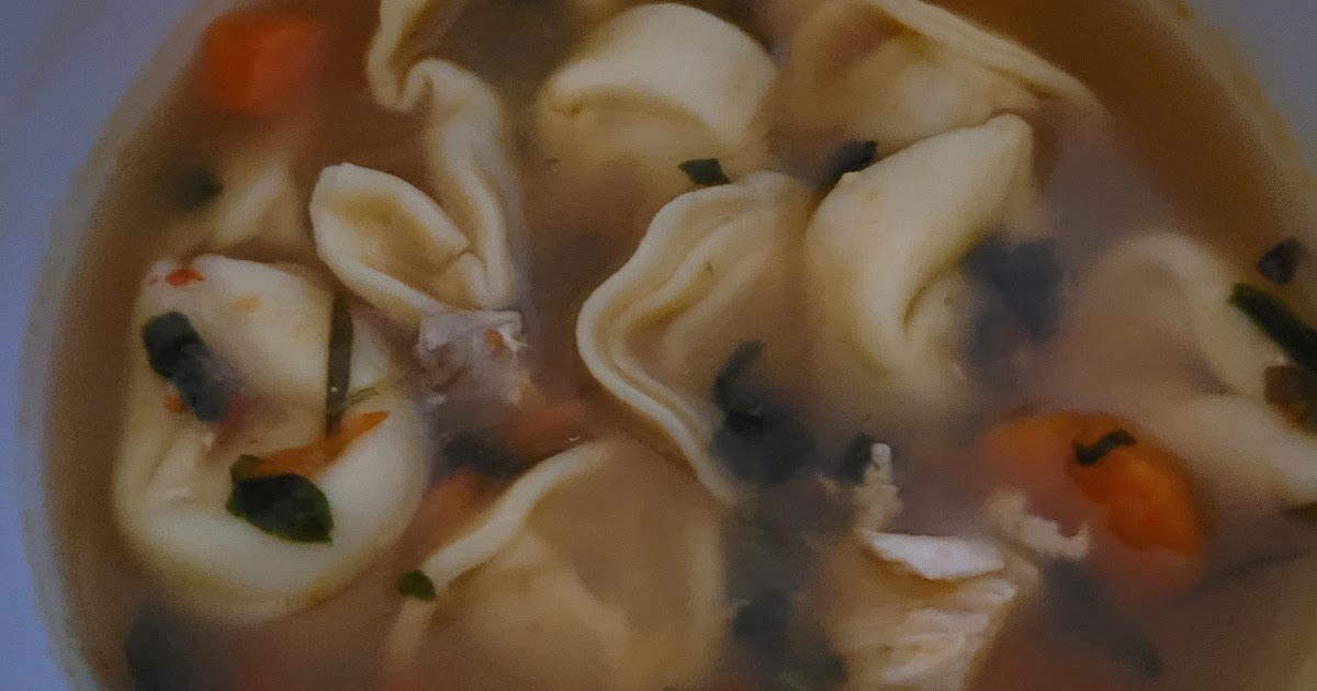 Chicken Tortellini Soup Recipe | Samsung Food App