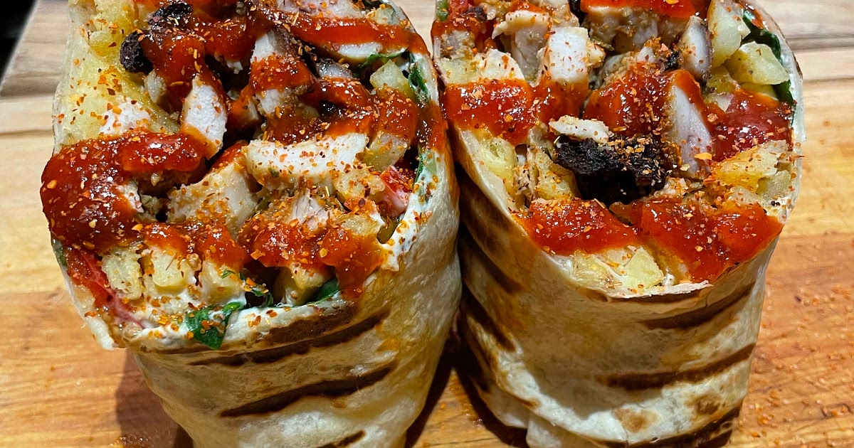 Chicken Gyros Burrito Recipe | Samsung Food App