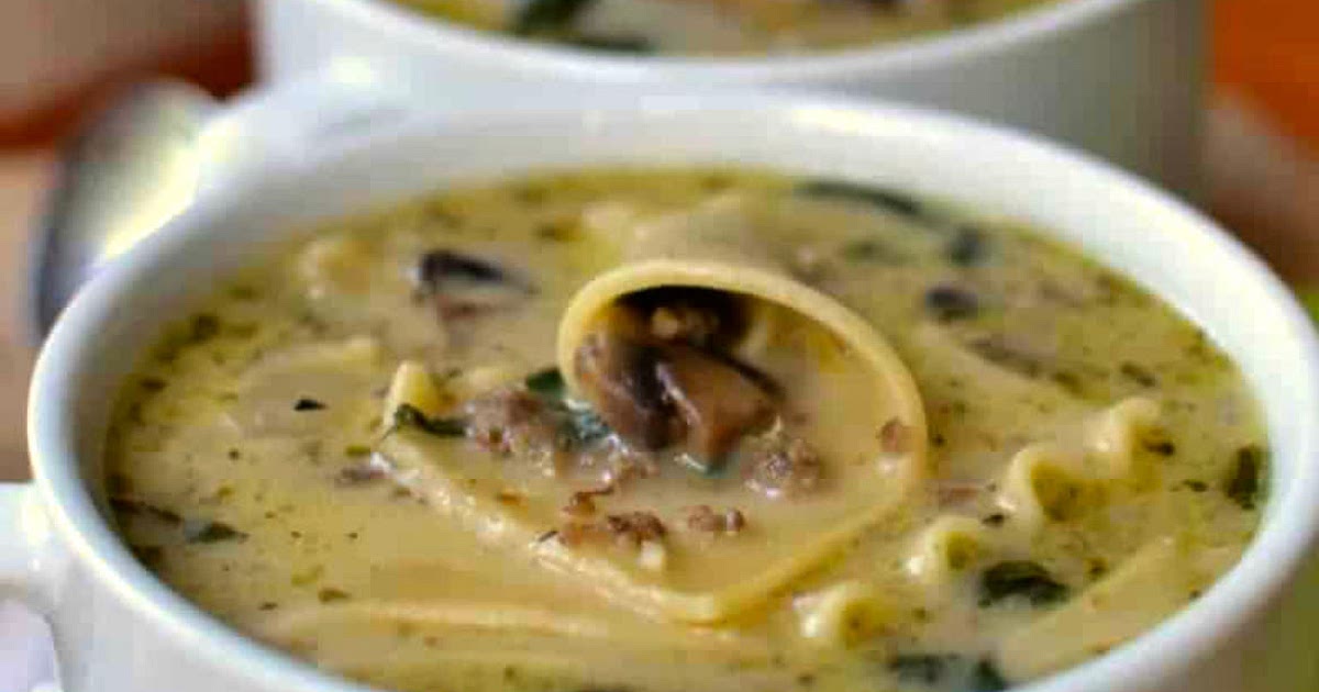 CREAMY ALFREDO LASAGNA SOUP Recipe | Samsung Food App