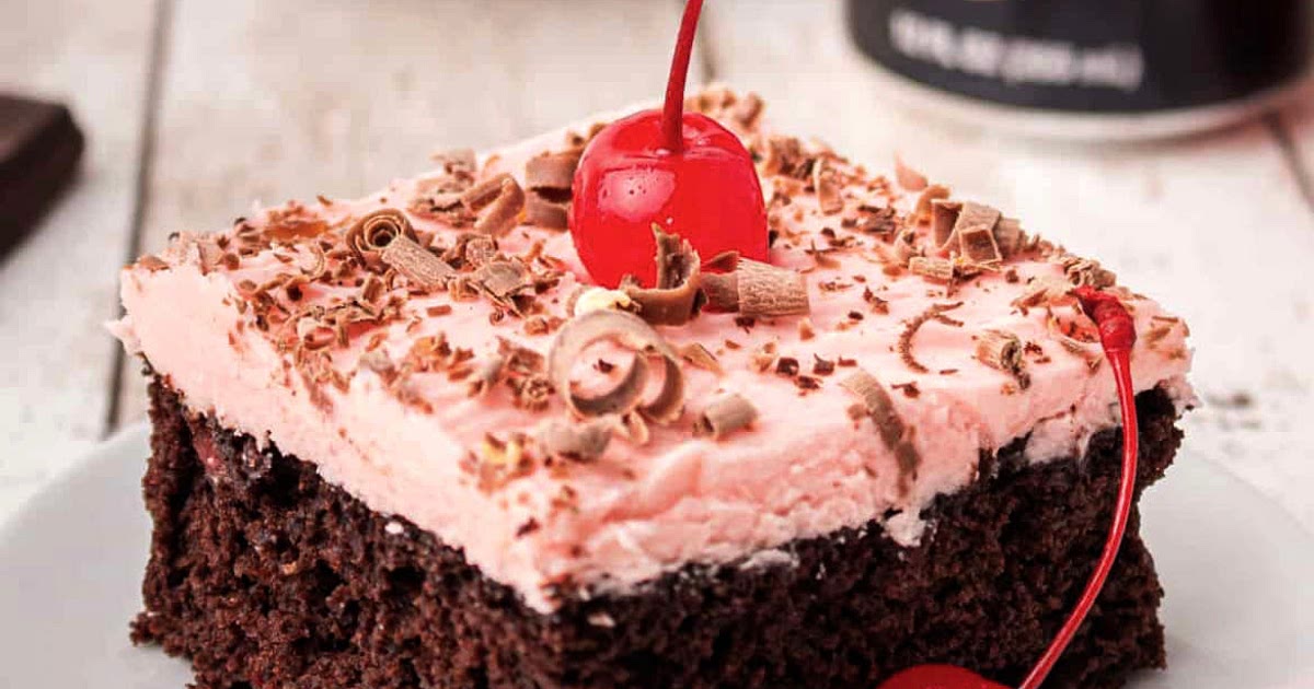 Cherry Dr. Pepper Cake Recipe | Samsung Food App