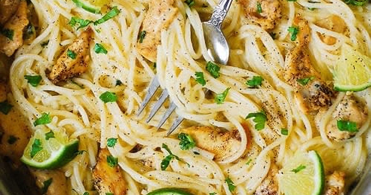 CILANTRO LIME CHICKEN PASTA Recipe | Samsung Food App