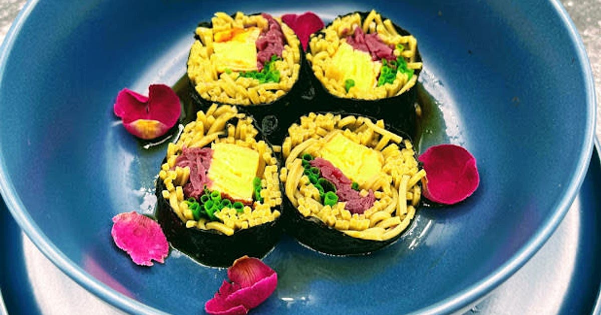 Matcha Soba Rolls Recipe | Samsung Food App
