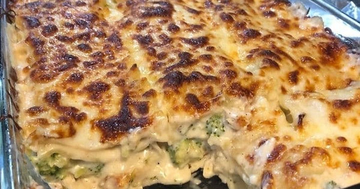 Chicken Broccoli Lasagna Recipe | Samsung Food App