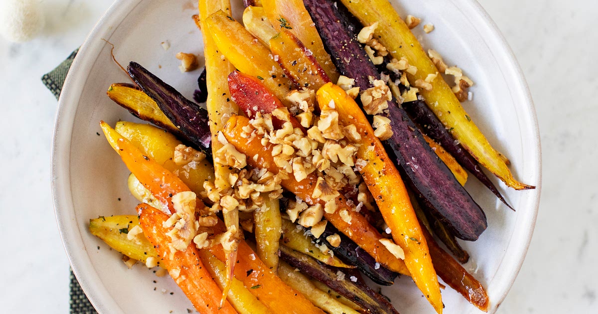 Honey Balsamic Roasted Carrots Recipe | Samsung Food App