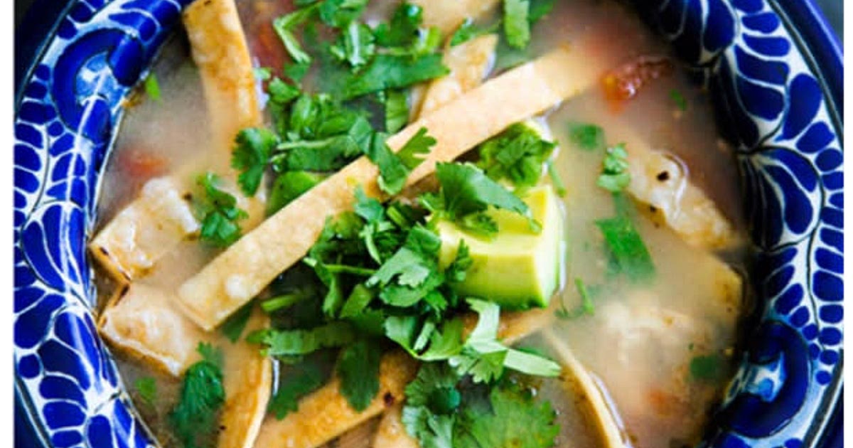 Mexican chicken lime soup Recipe | Samsung Food App