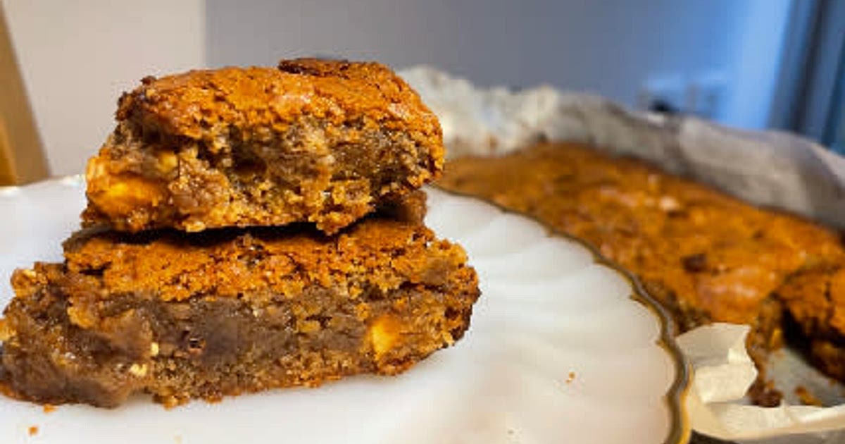 Fudgey caramilk brownies Recipe | Samsung Food App