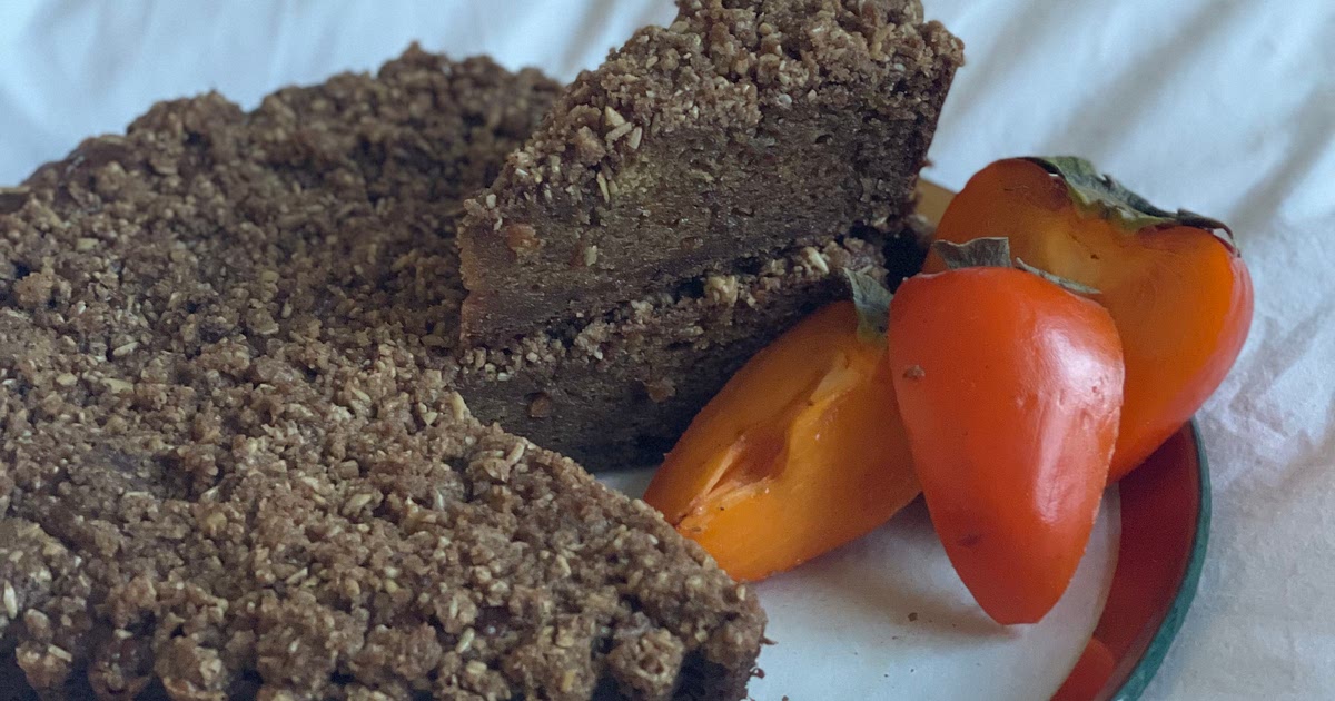 Persimmon Crumble Cake Recipe | Samsung Food App